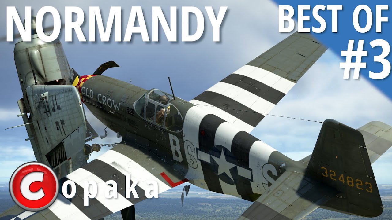 IL2 Battle of Normandy | Dogfights | Mosquito | p-51 Mustang #3