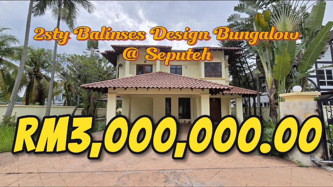 2sty Newly Refurbished Balinese Design Bungalow @Seputeh (EP41) (SOLD)