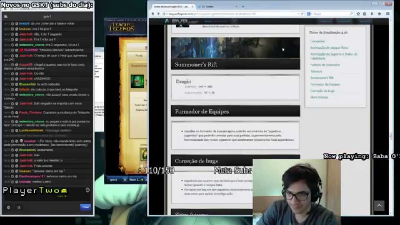 An&aacute;lise do Patch 4.10