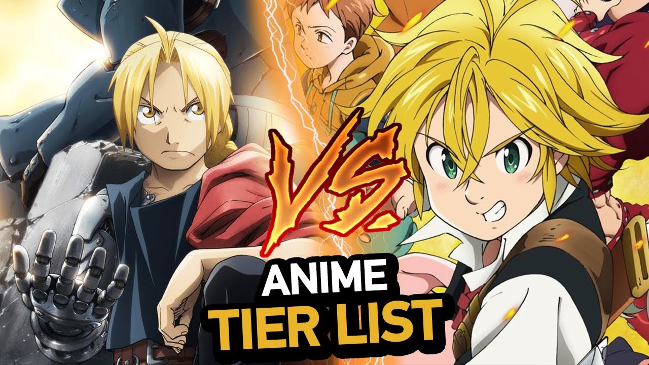 Dando notas para shounen na minha Anime Tier List