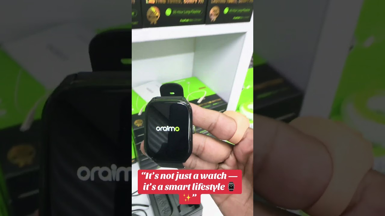 &ldquo;Oraimo OSW 804 Smartwatch Features, Price & Honest Review | Techlogz&rdquo;#accessories #oraimo