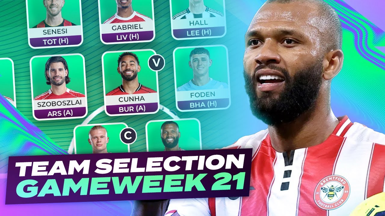 TOP 10,000! 🌎 FPL TEAM SELECTION GAMEWEEK 21 🔥 | Fantasy Premier League Tips 2025/26
