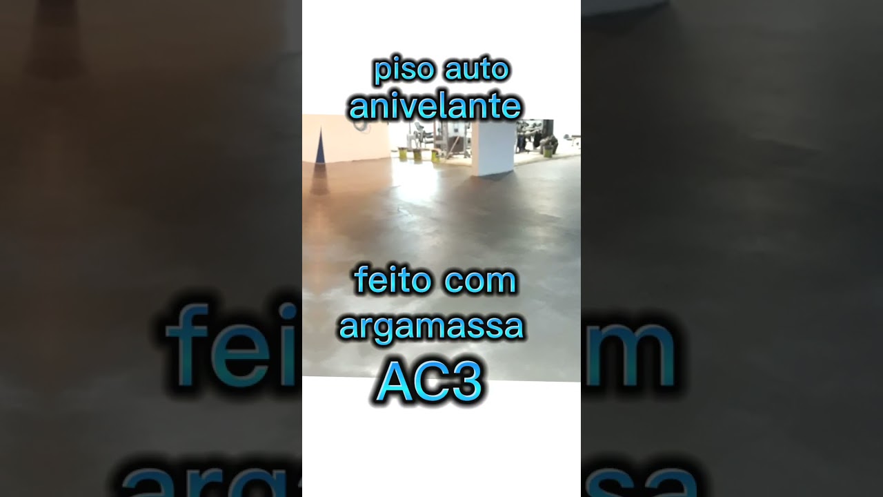 #piso #autoanivelante  feito com #argamassaAC3 #noisdamanuten&ccedil;&atilde;o