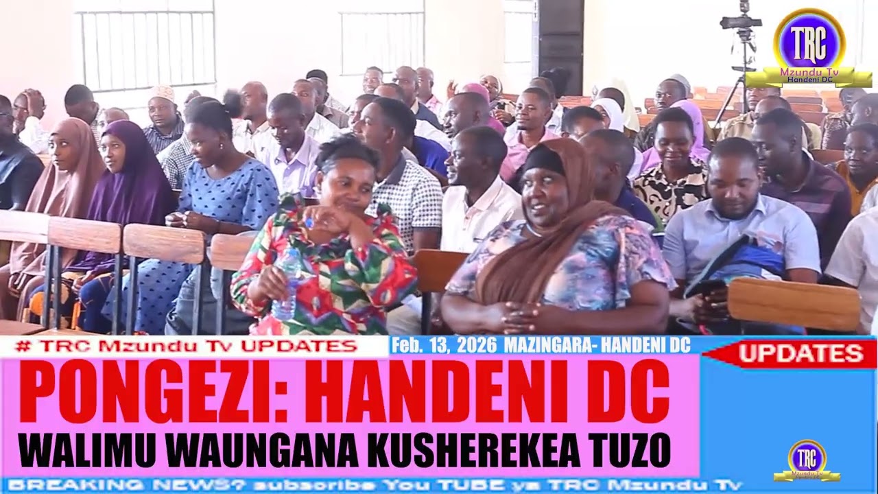 PONGEZI HANDENI DC : WALIMU KATA YA MAZINGARA WAUNGANA KUSHEREKEA TUZO