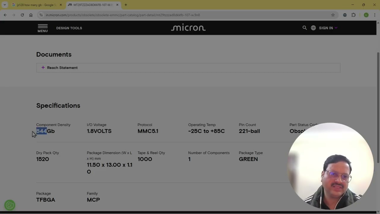 How to check the code of micron chip