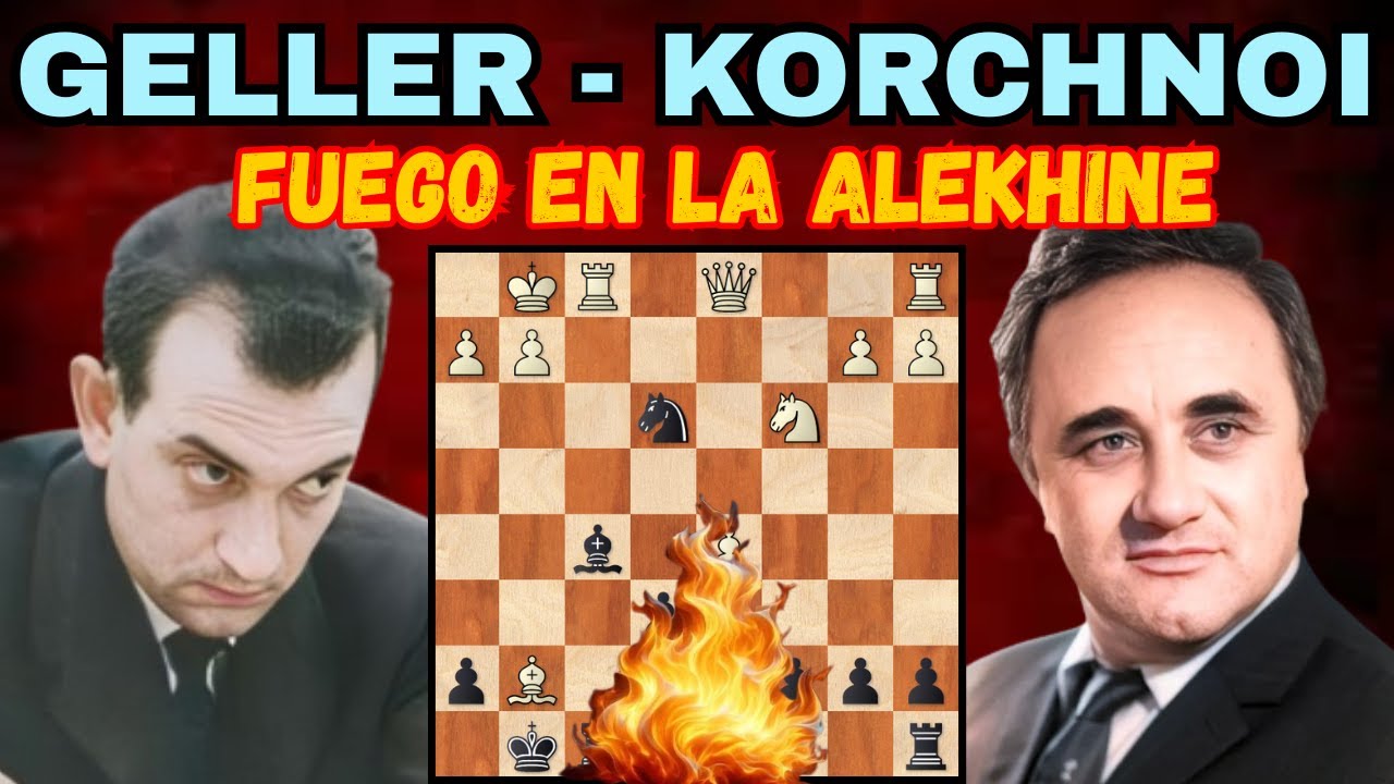 LECCI&Oacute;N T&Aacute;CTICA DE KORCHNOI FRENTE A GELLER , LENINGRADO 1960