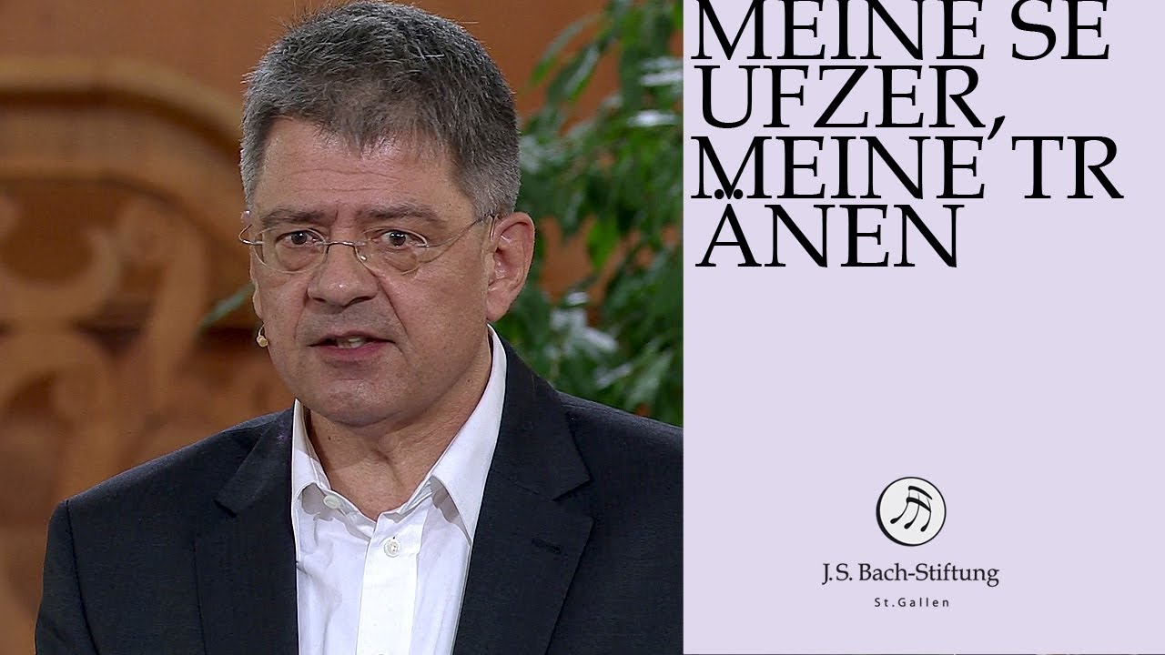 Reflexion von Stefan Stirnemann zur Kantate BWV 13 (J.S. Bach-Stiftung)