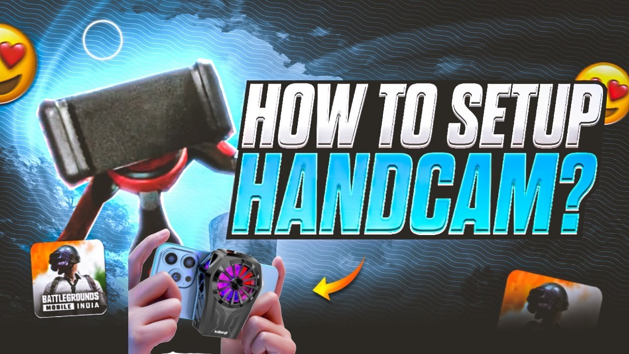 How to Setup Handcam for BGMI PUBG | Shoot High Quality Handcam videos with Phone