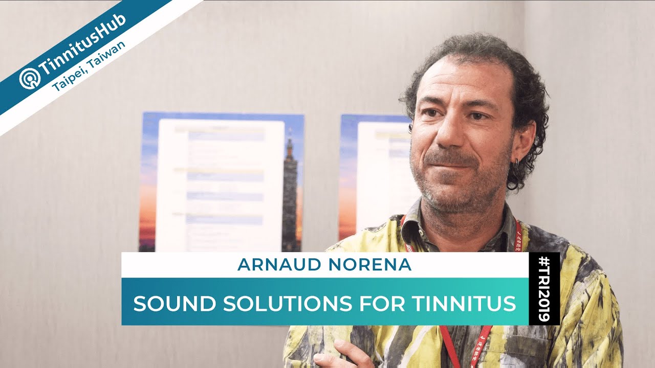 Arnaud Noreña on Sound Solutions for Tinnitus — #TRI2019