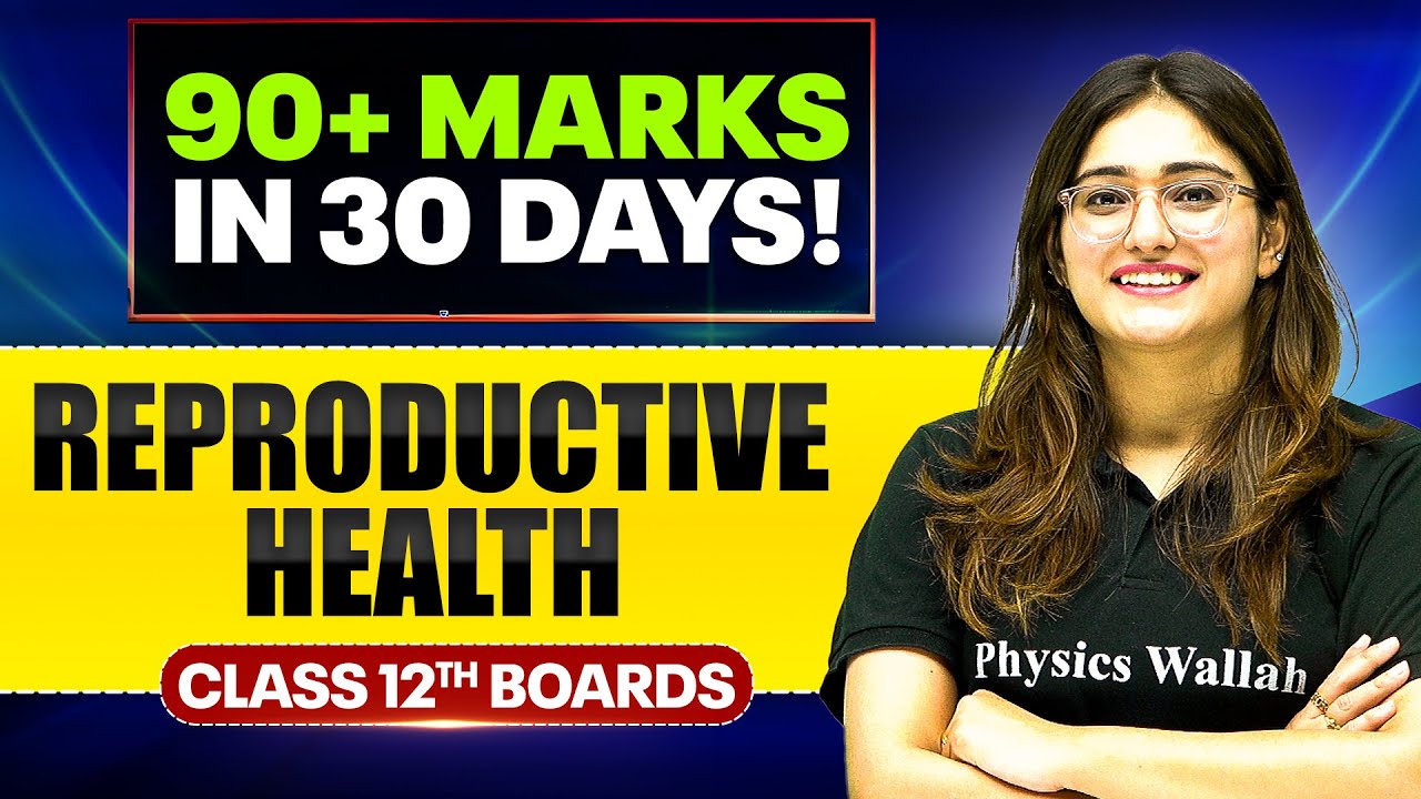 Reproductive Health Important PYQs | Biology | Class 12th Boards 🔥