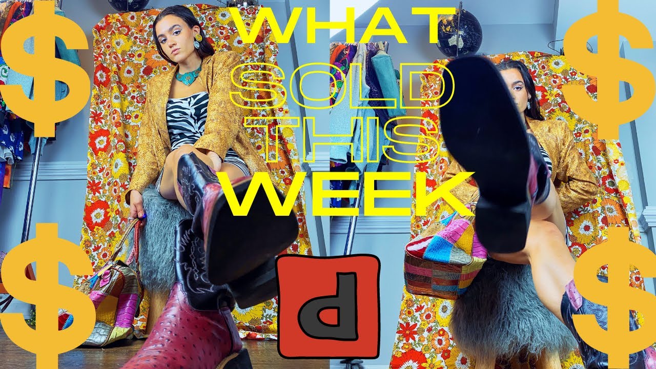 WHAT SOLD THIS WEEK ON DEPOP