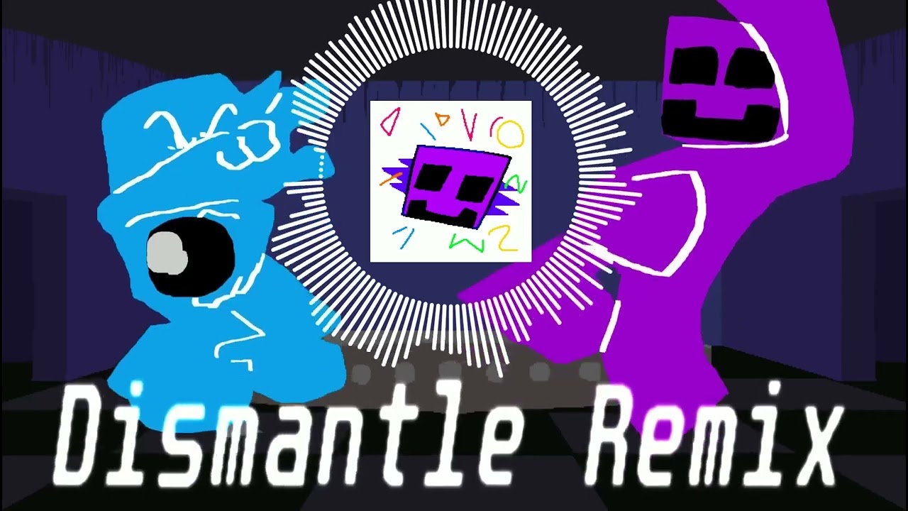 Dismantle Remix (Ash Mix) | Vs Ourple Guy V3 [Friday Night Funkin']