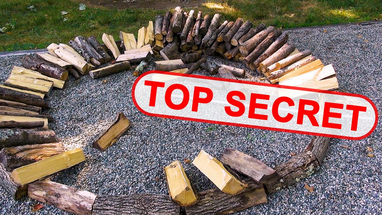 СЕКРЕТНЫЙ СОВЕТ по строительству поленницы из дров HOLZHAUSEN