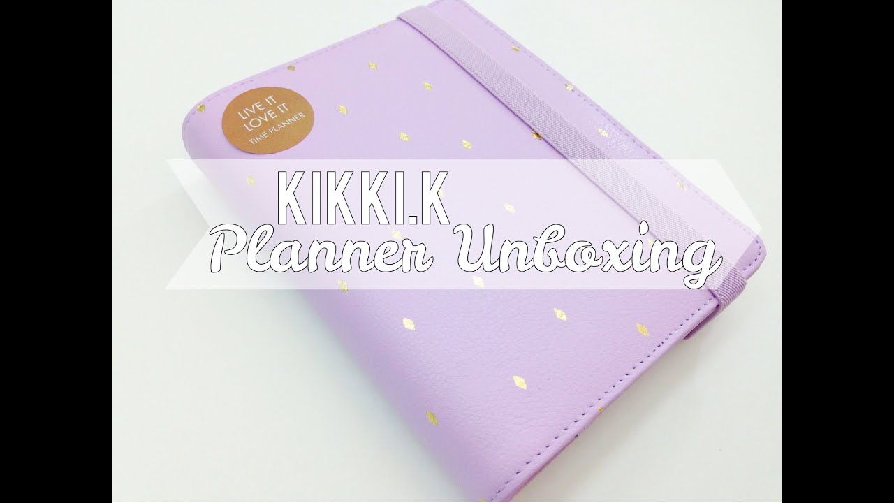 *Kikki.k Planner Unboxing: Lilac*