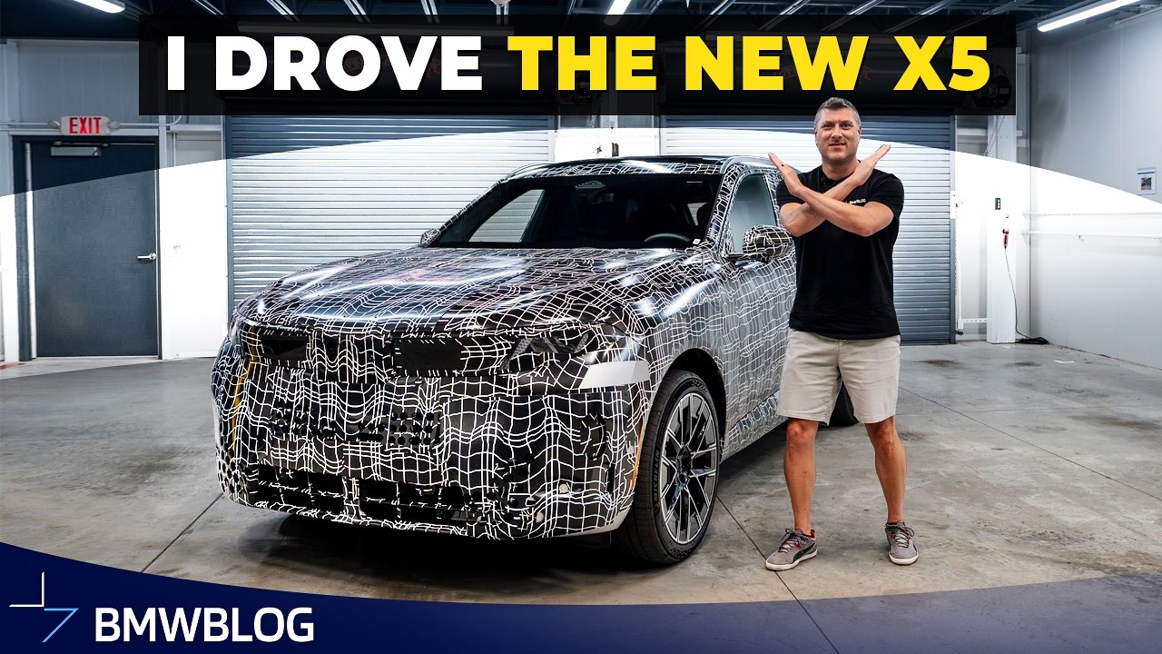 Мы протестировали BMW X5 2027 года до официальной премьеры &mdash; Первый тест-драйв
