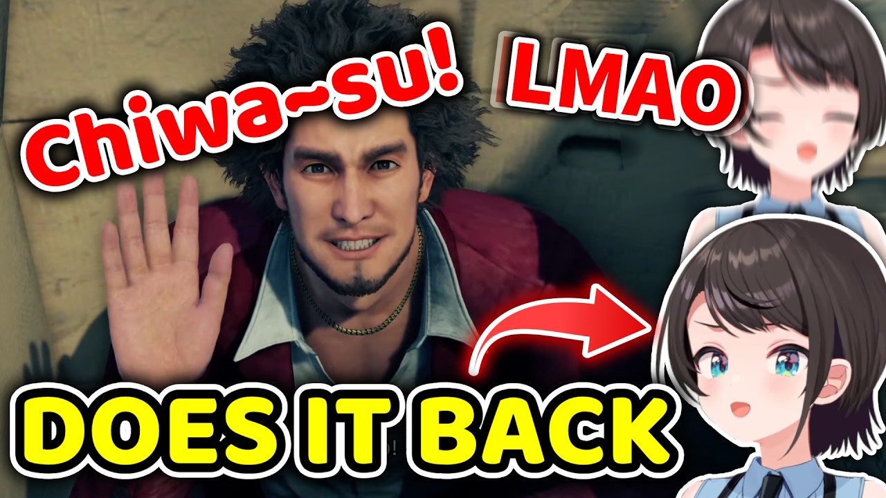 Subaru LOSES IT When Ichiban Does Her Greeting【Yakuza 7 | Hololive】