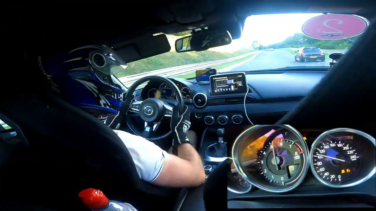 mx5 ND 1.5l nordschleife, 05/07/23... fast lap, sun in the eyes! 😁
