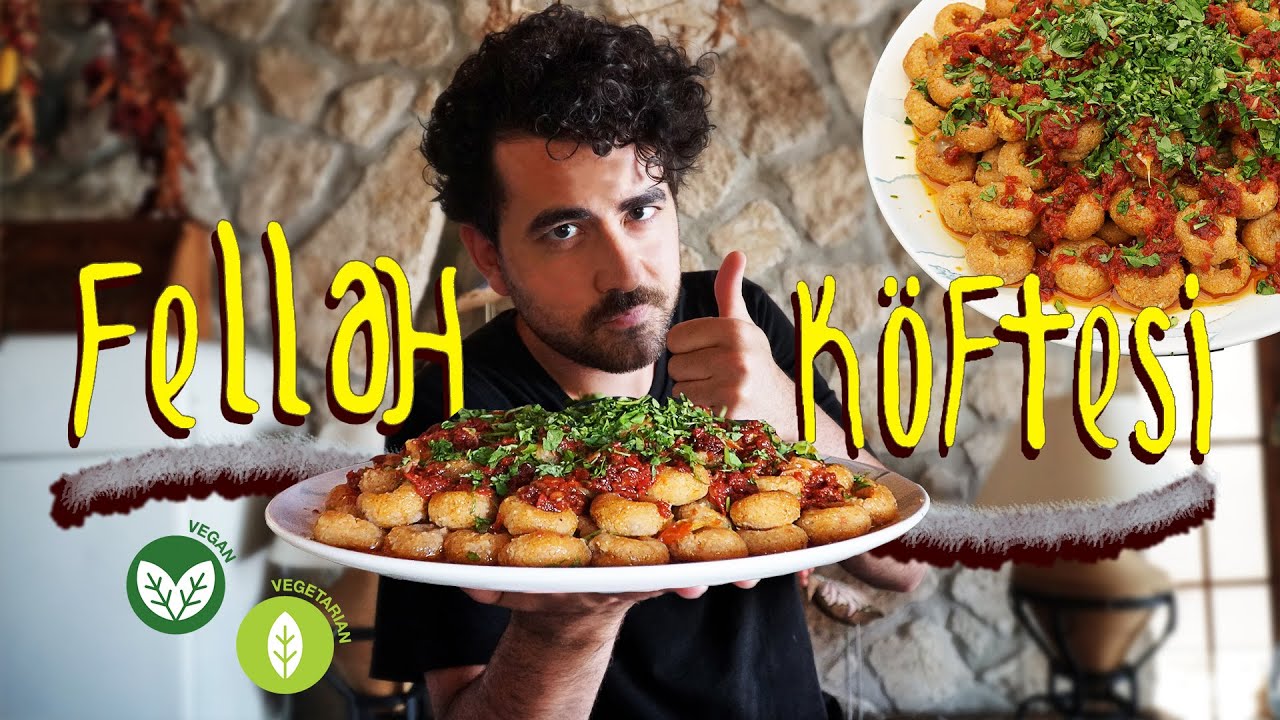 Fellah Köftesi | Yapması Kolay Lezzeti Olay (Yüksük Köftesi) | Vegan