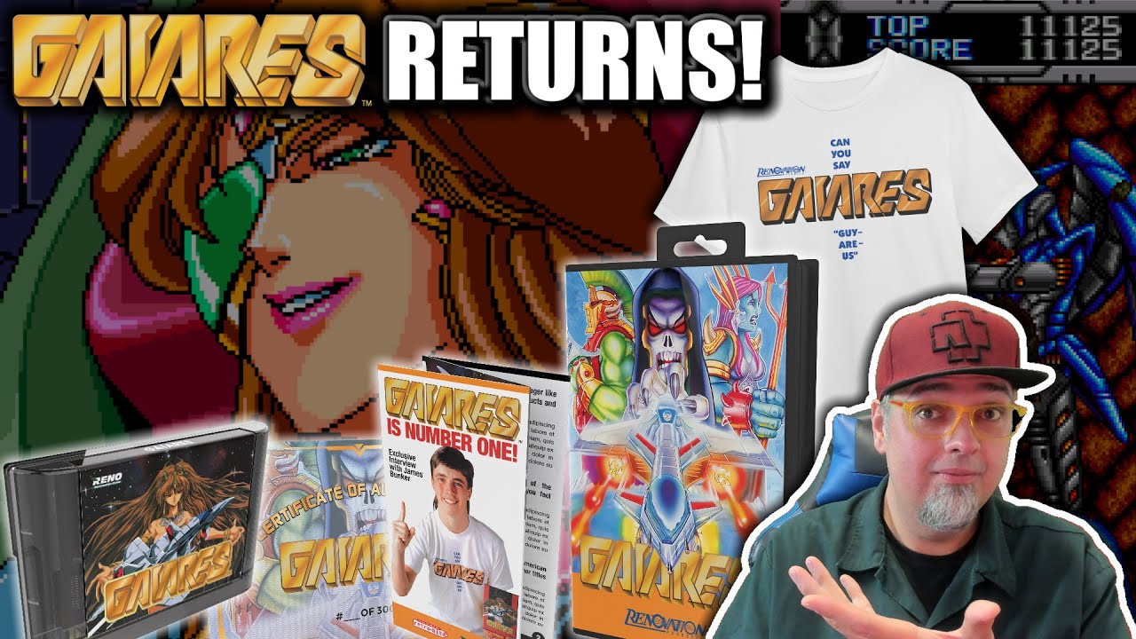 The LEGENDARY Retro Sega Genesis Shoot Em Up GAIARES RETURNS!