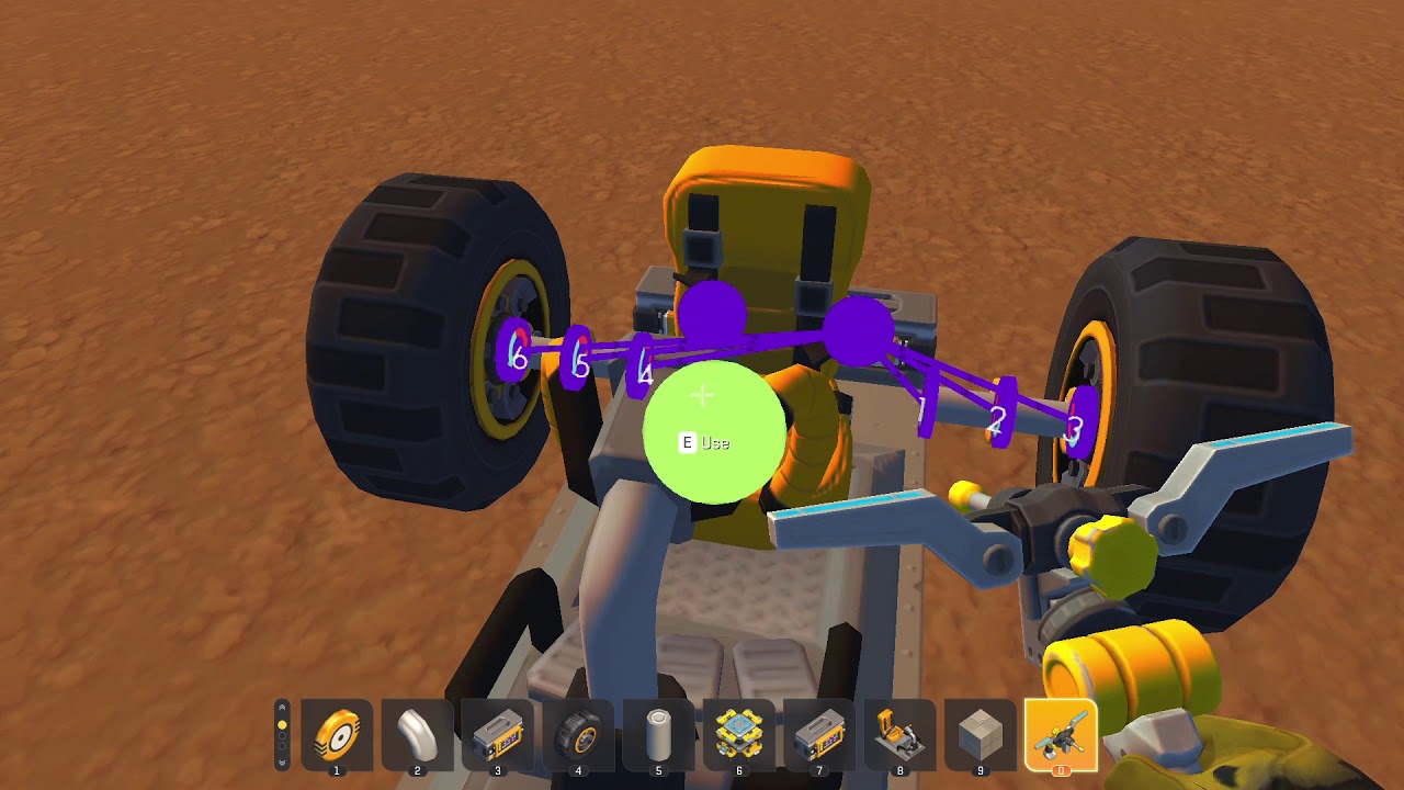 how to make a controller powered car in scrap mechanic