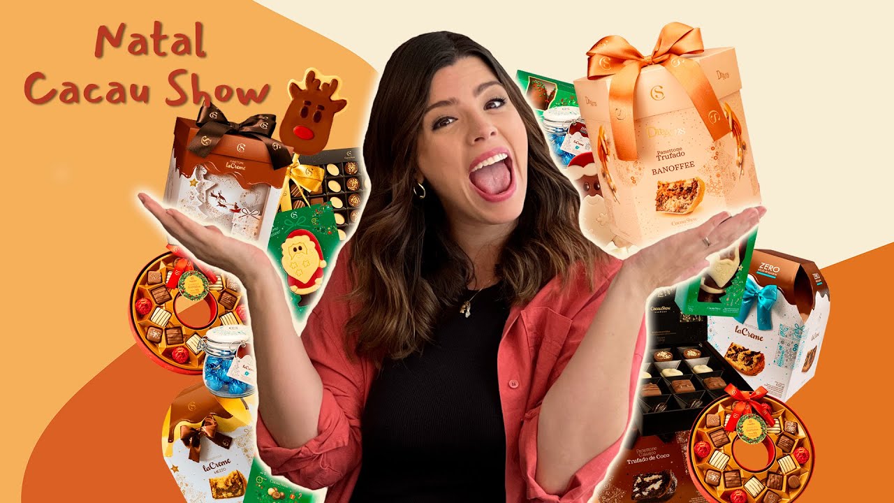 EXPERIMENTANDO PANETONES DA CACAU SHOW | TPM por Ju Ferraz