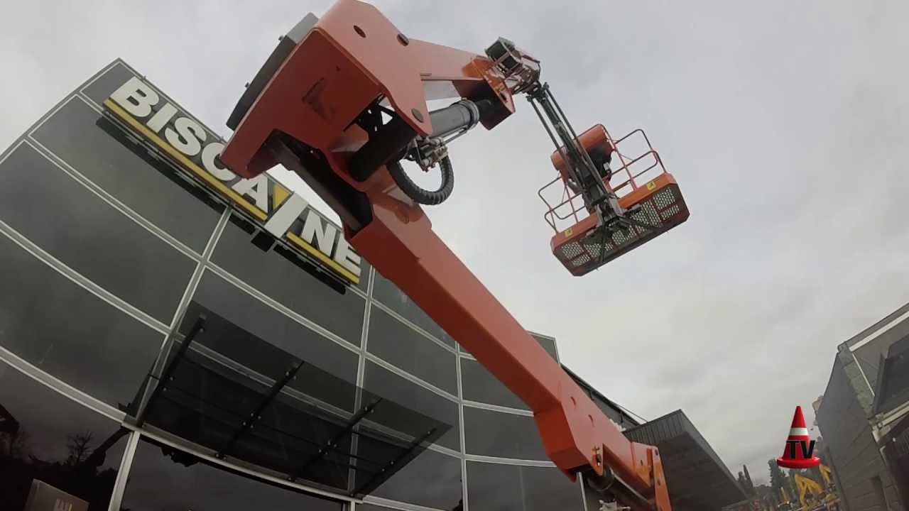 NUEVAS Plataformas Elevadoras DINGLI - Biscayne Servicios | Mercado Vial TV