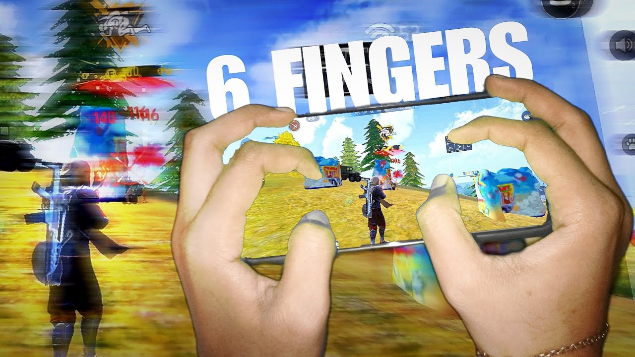 6 FingerClaw Gameplay 🎯 SOLO VS SQUAD 💪 Enemies Were Showing No Mercy 🤦 | Free Fire | AROTAH