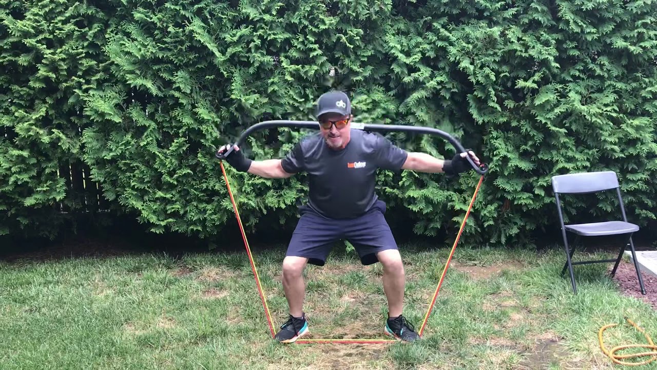 GORILLA BOW LOWER BODY RESISTANCE BANDS WORKOUT