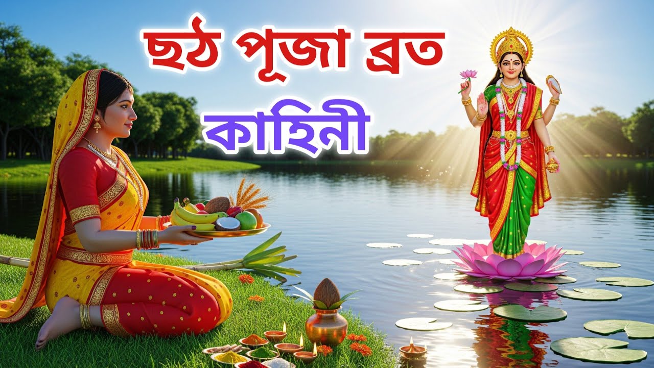 ছঠ পূজা ব্রত কাহিনী 2025 | Chhôṭh Pujā Broto Kahini 2025 #chhathpuja