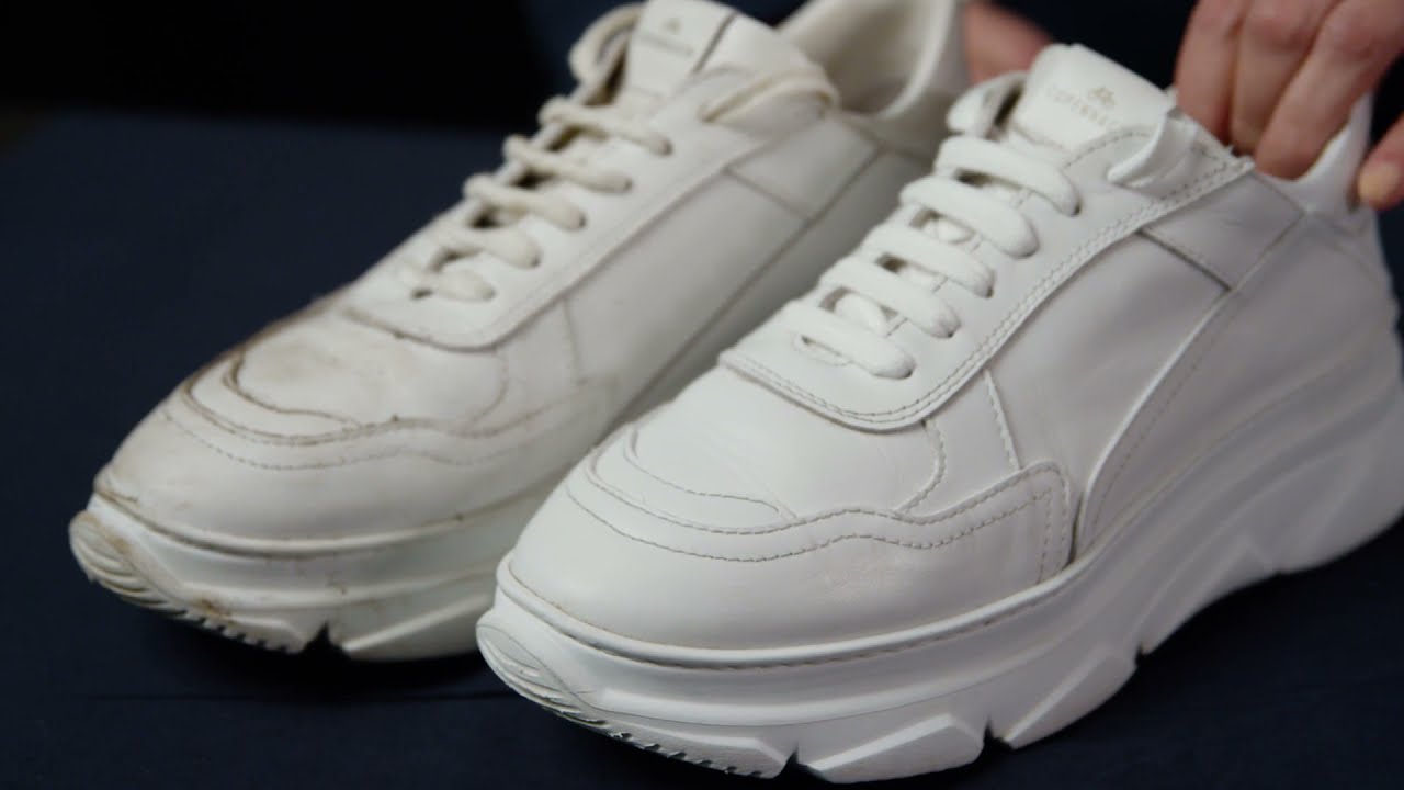 Witte schoenen behandelen - Shoe Chef