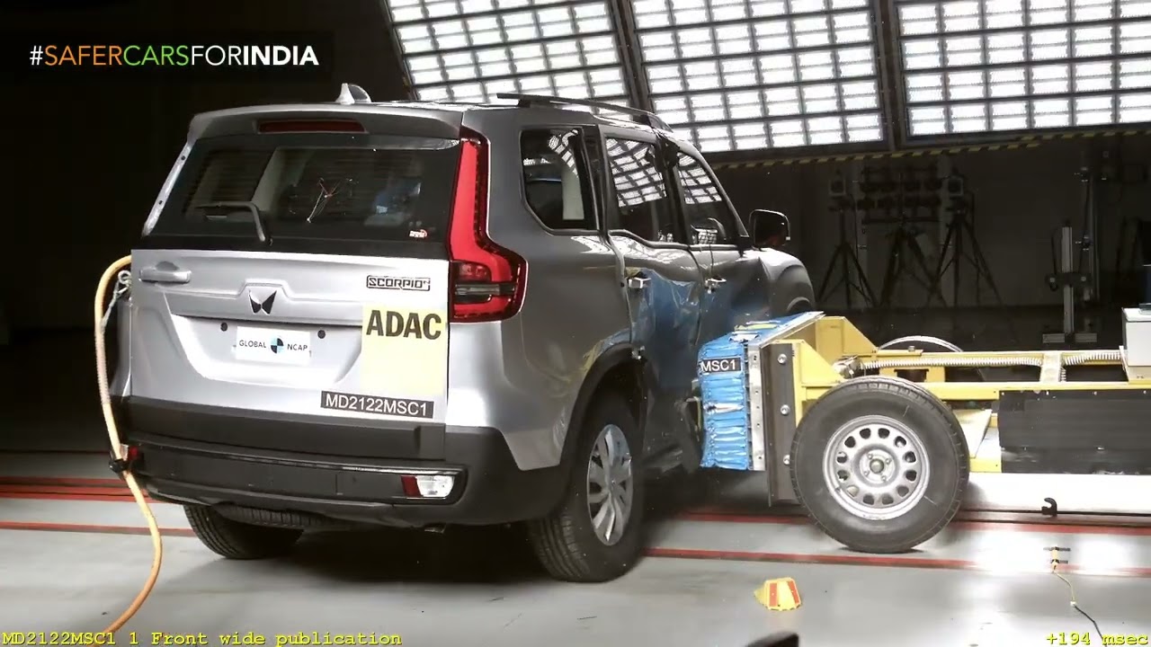 Mahindra Scorpio-N scores a welcome five star safety rating