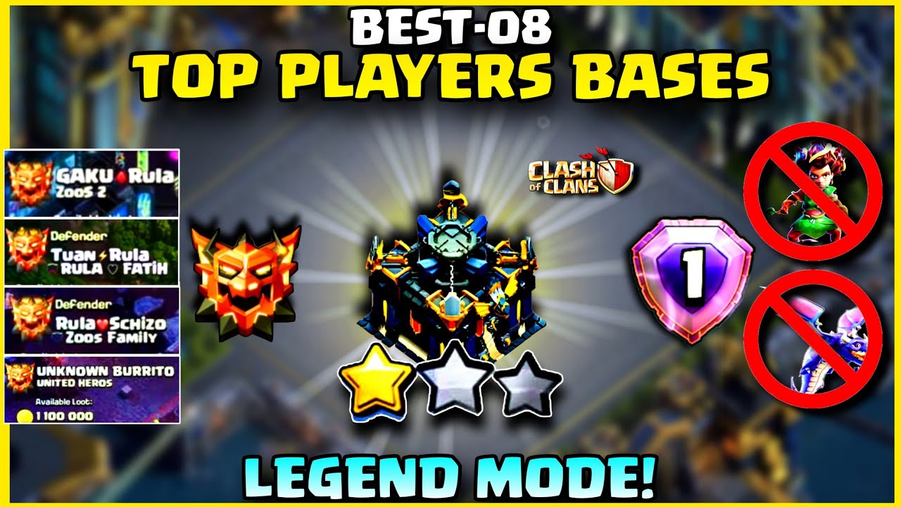 5300+ TROPHY TH17 LEGEND LEAGUE BASE | TOWN HALL 17 NEW LEGEND BASE LAYOUT | Anti RootRiders bases