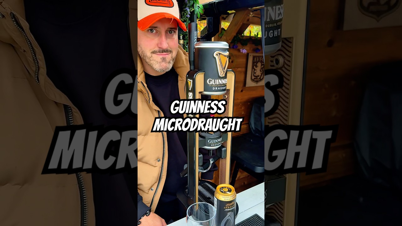 Opening the Guinness Microdraught unit #guinness #stpatricksday
