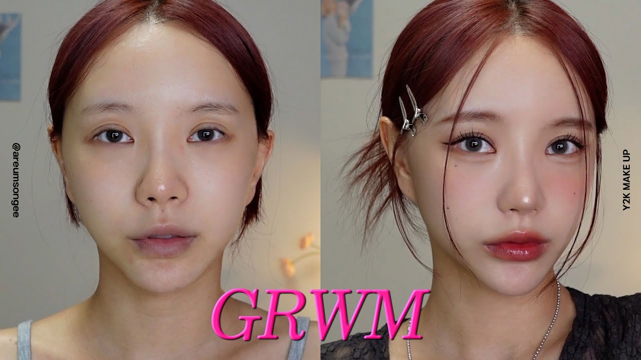 빨간머리 기념 Y2K 갬성 살려 메이크업 + 수다 ...번호따이고 개빡친 썰 ...🤯(ENG/JPN)