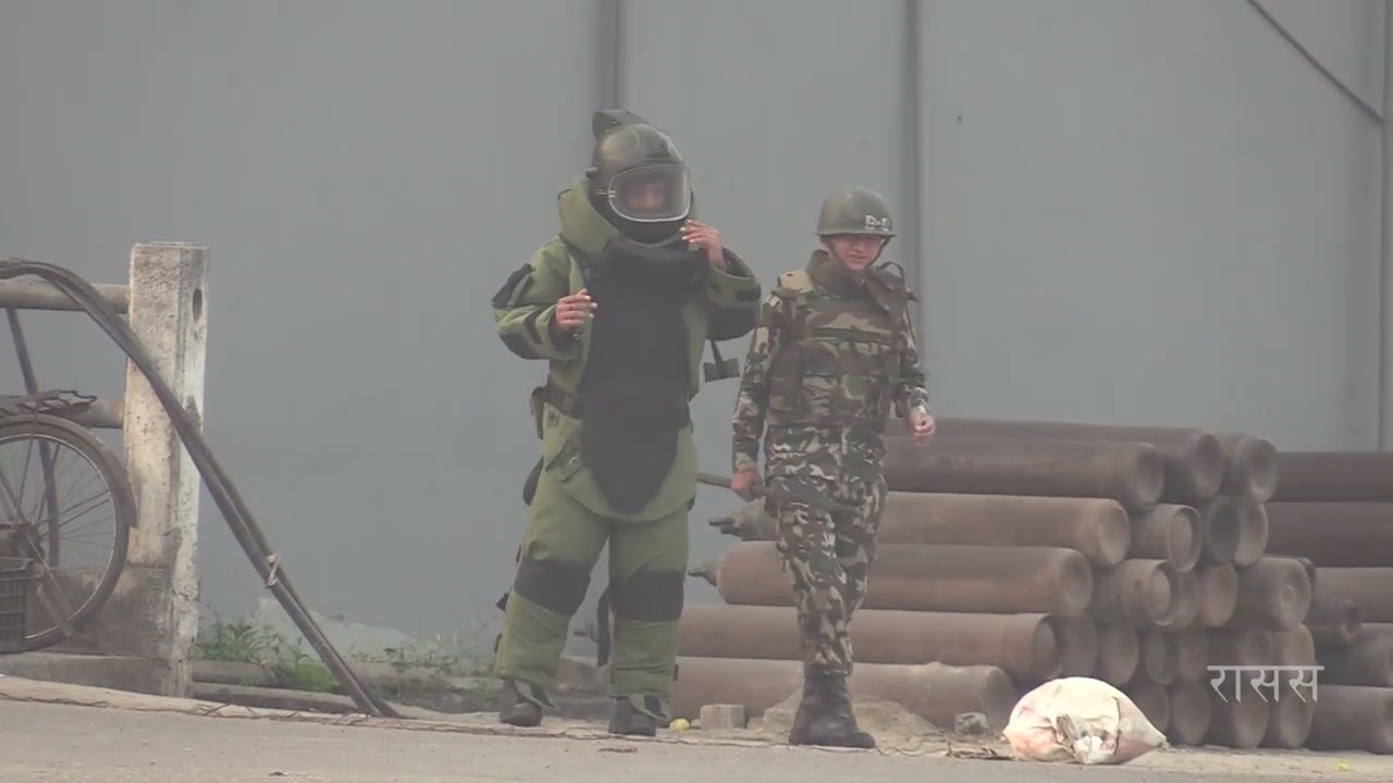 भैरहवामा फेला परेको शंकास्पद वस्तु सेनाद्वारा डिस्पोज