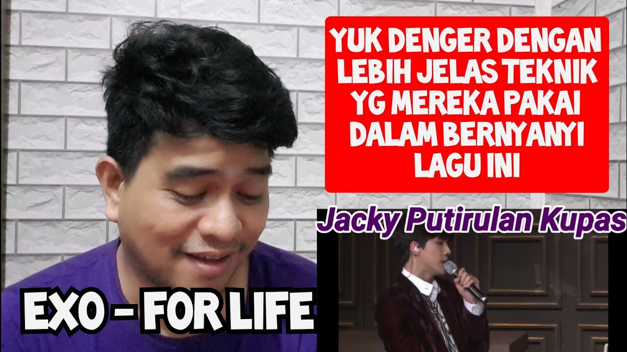 KUPAS | EXO - FOR LIFE | LIVE (Reaction)