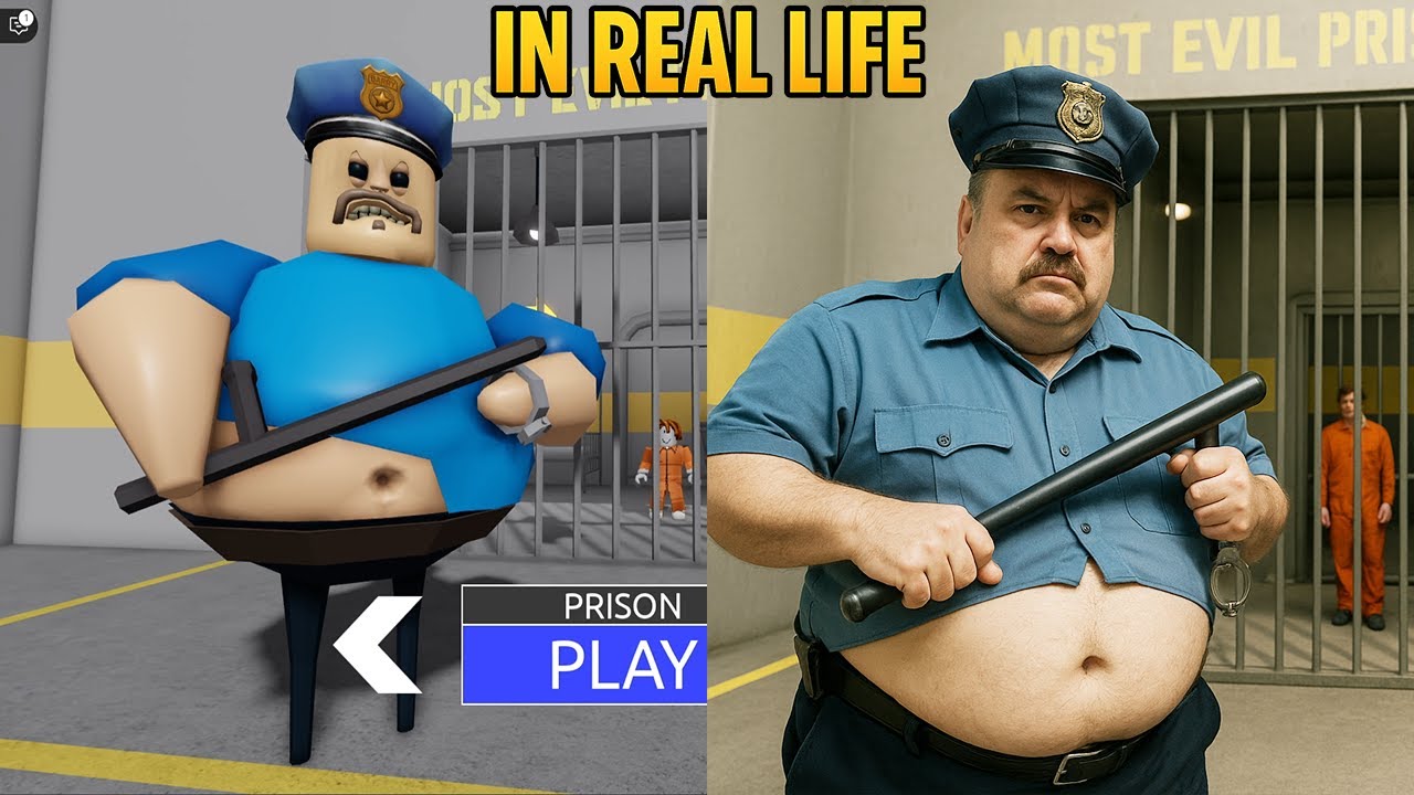 LA PRISIÓN DE BARRY EN LA VIDA REAL Obby Nueva actualización Roblox Modo difícil Todos los elementos