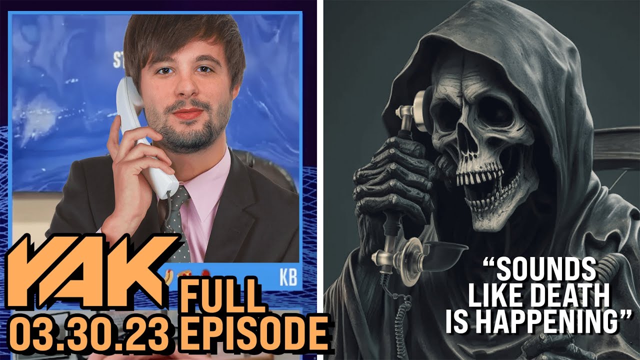 KB's Life is in Danger Thanks to a Failed Prank Call | The Yak 3-30-23