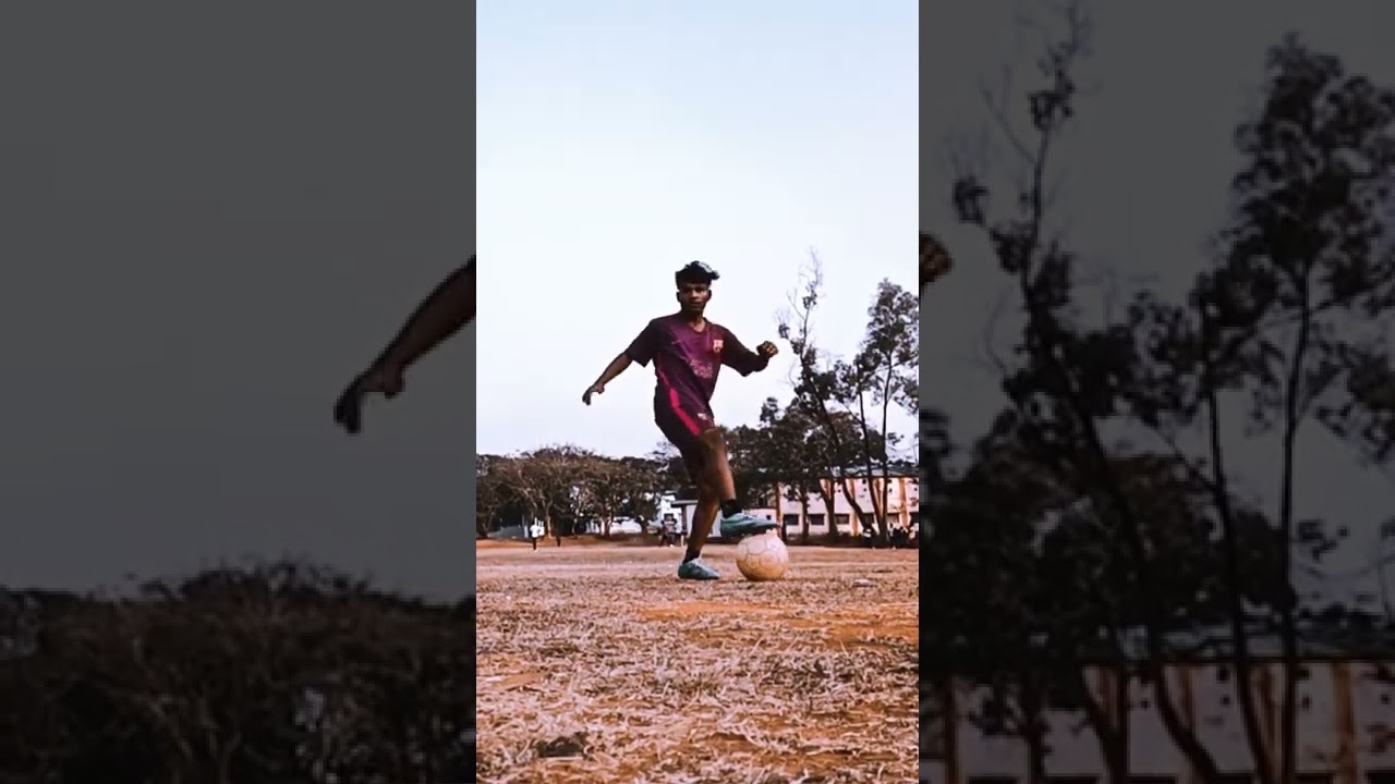 The MOST EFFECTIVE skill TUTORIAL‼️🦴Can you do the V move? #football #skills #footballshorts