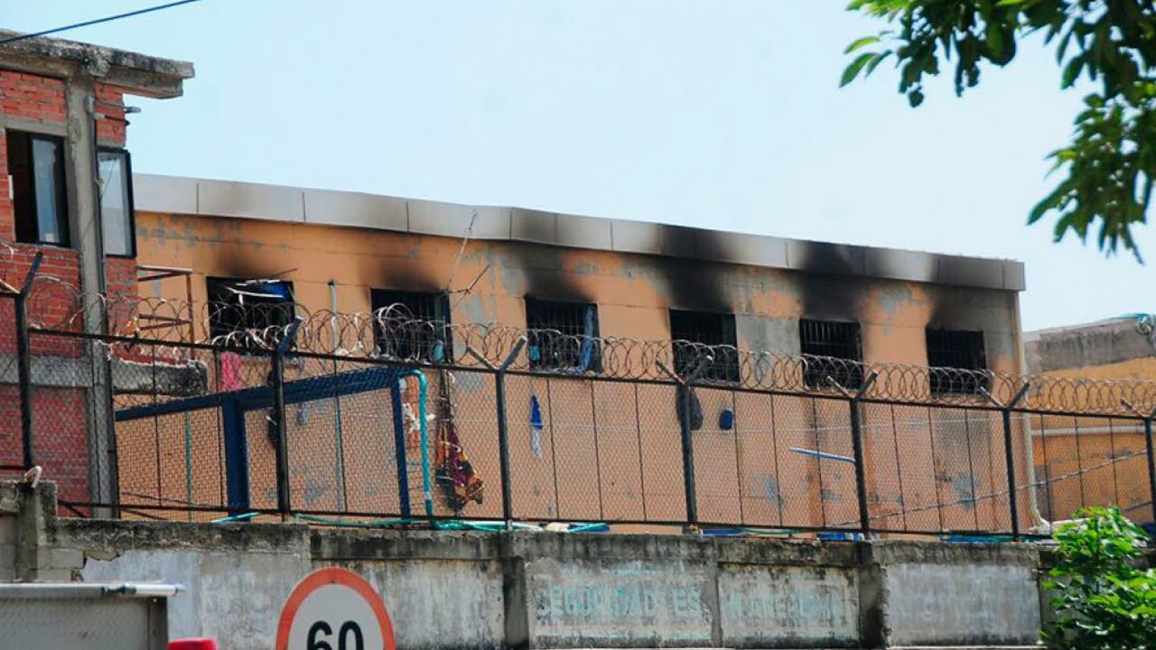 Incendio en un pabellón de la cárcel Modelo de Barranquilla