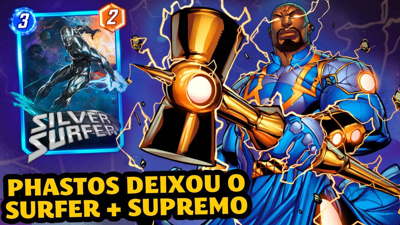 PHASTOS NESTE DECK F2P VAI ATROLEPLAR O SEU ADVERSÁRIO [Surfer Tox] |Marvel Snap|
