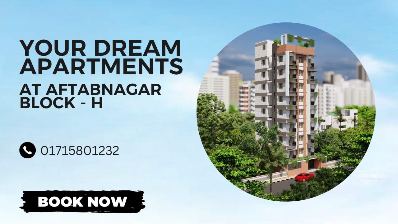 1500 sft Apartment at Aftabnagar, Block - H |