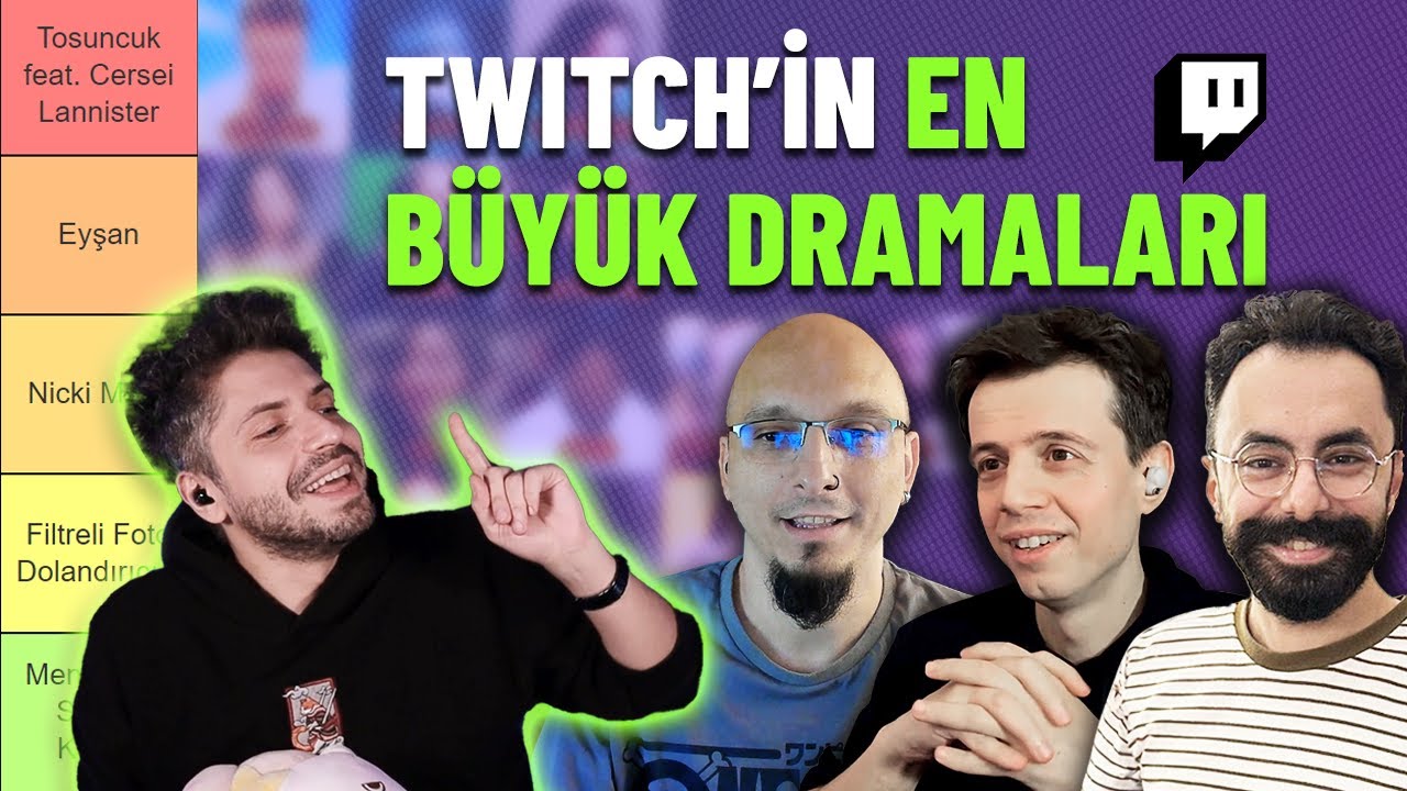 Unutulmayan Yayıncı Skandalları @ErenAktan | #tierlist