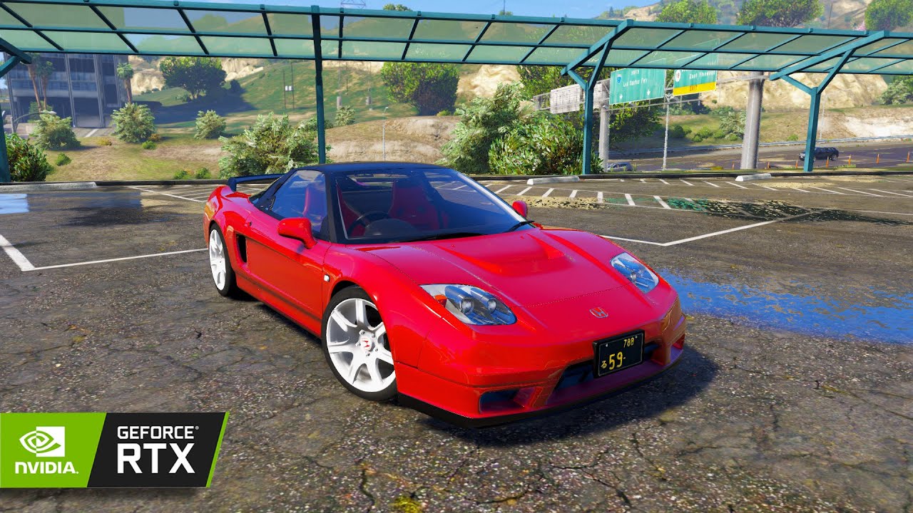 GTA 5 -  Honda NSX-R NA2 2005 Japans First Supercar With Real Sound|Drive|Gameplay|Mod|SHIFT GAMING