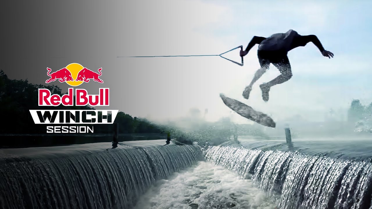Wakeskating Ledges And Uphill Kickers | Red Bull Winch Sessions
