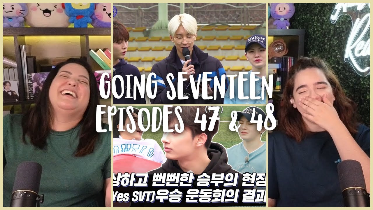Jun is so adorable! Reacting to [GOING SEVENTEEN] EP.47 & 48 (Runner-Up Sports Day) | Ams & Ev React