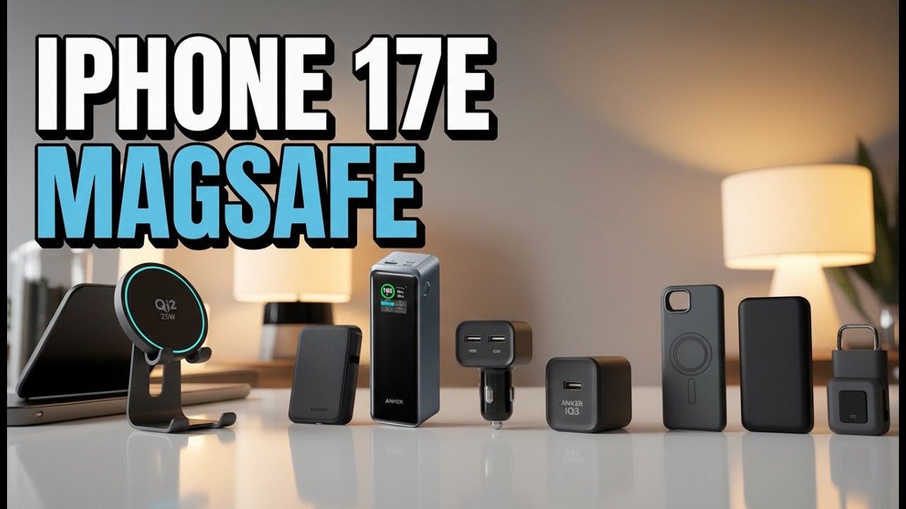 TOP 12 BEST MAGSAFE CASES AND ACCESSORIES FOR IPHONE 17E