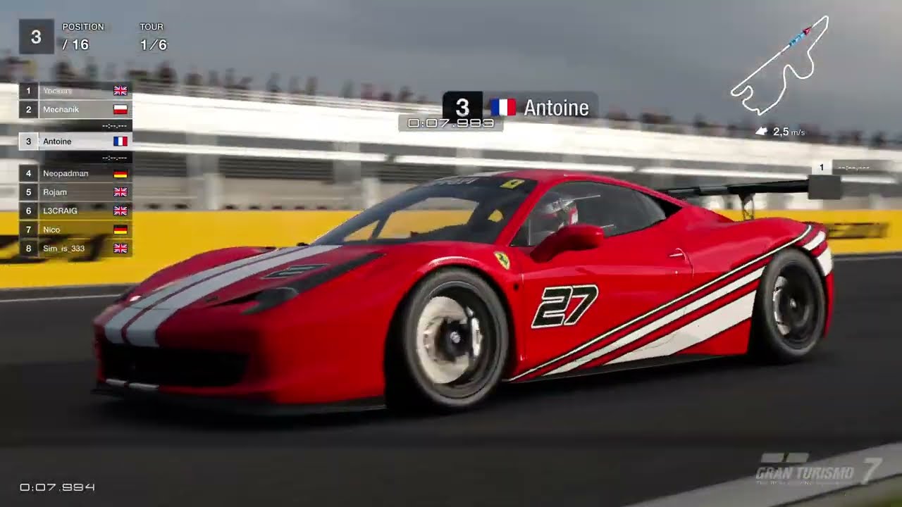 Gran Turismo 7_20260205 - Fuji - 458 GT4