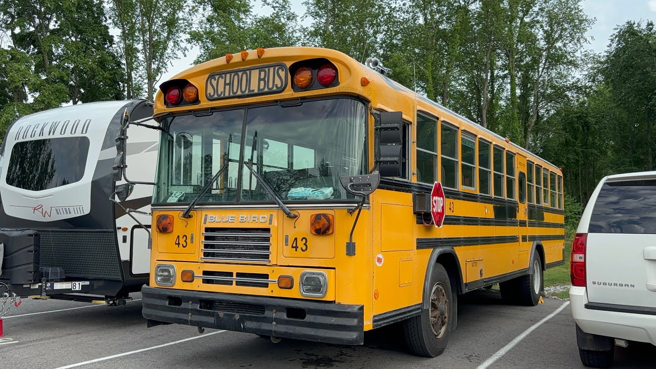 Update On Bus 43 & Driving Clips Around The Lot