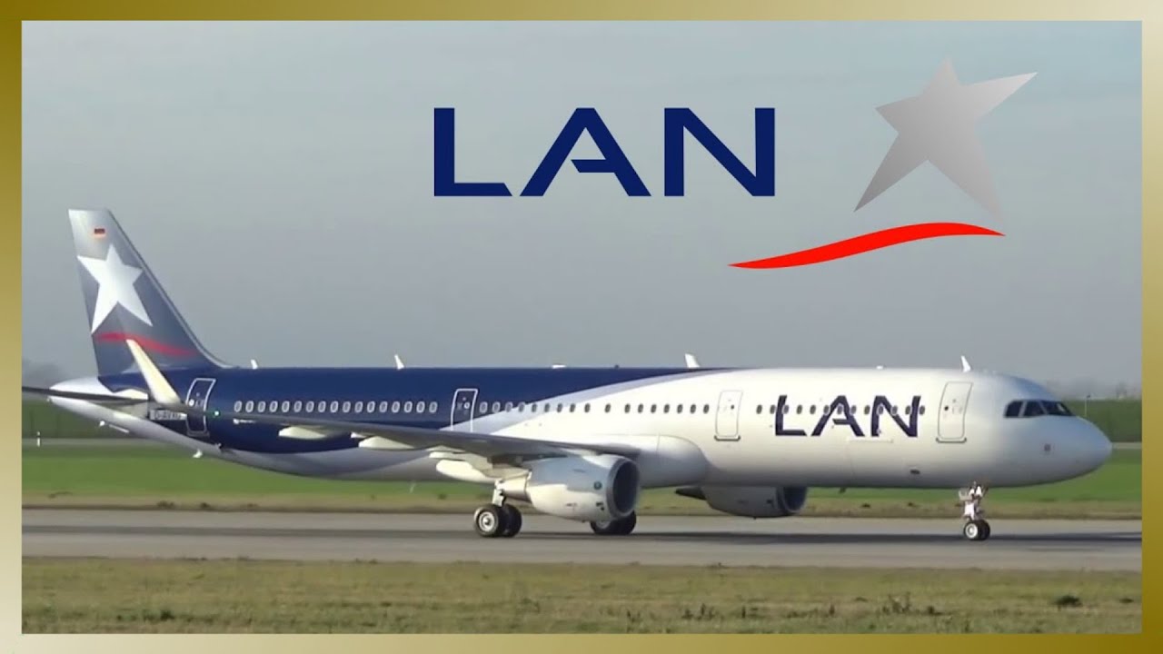 The FIRST-EVER LAN Airlines Airbus A321 Flight
